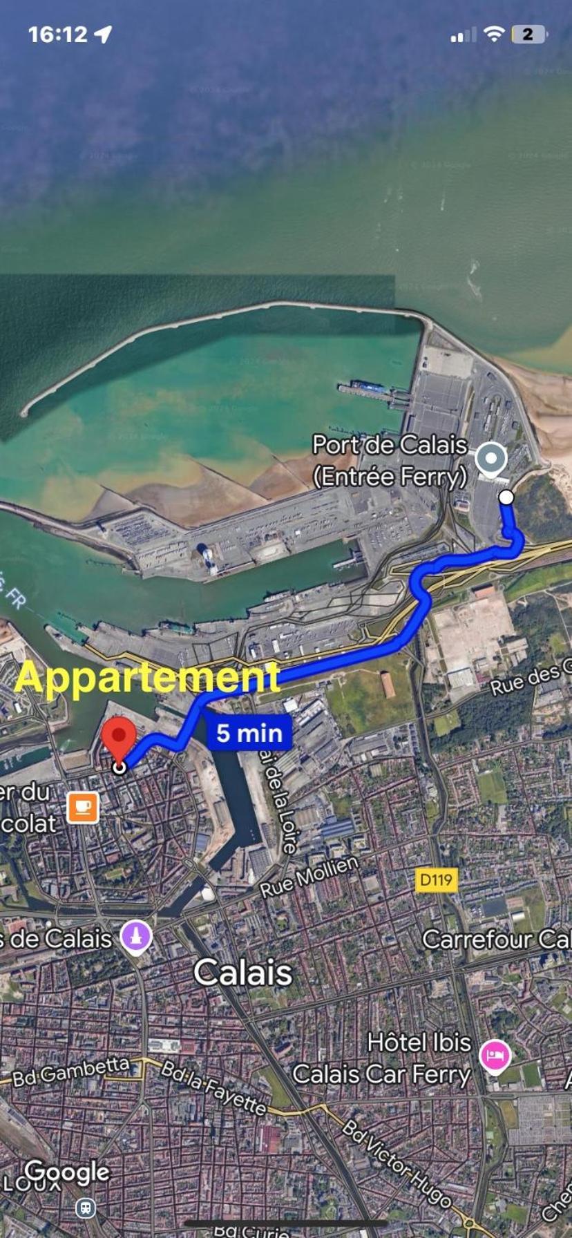 Appartamento Le Logis De La Marina Calais Esterno foto